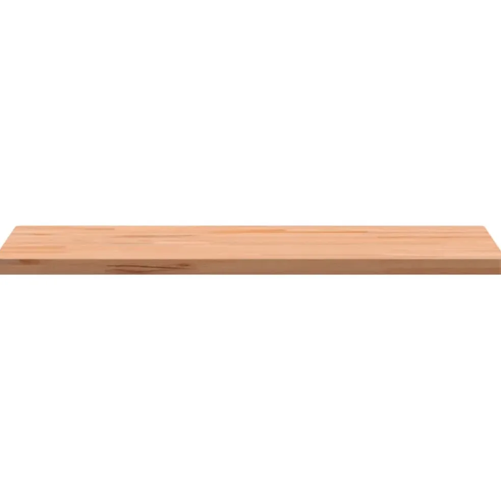 vidaXL Bureaublad 80x55x2,5 cm massief beukenhout