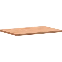 vidaXL Bureaublad 80x55x2,5 cm massief beukenhout