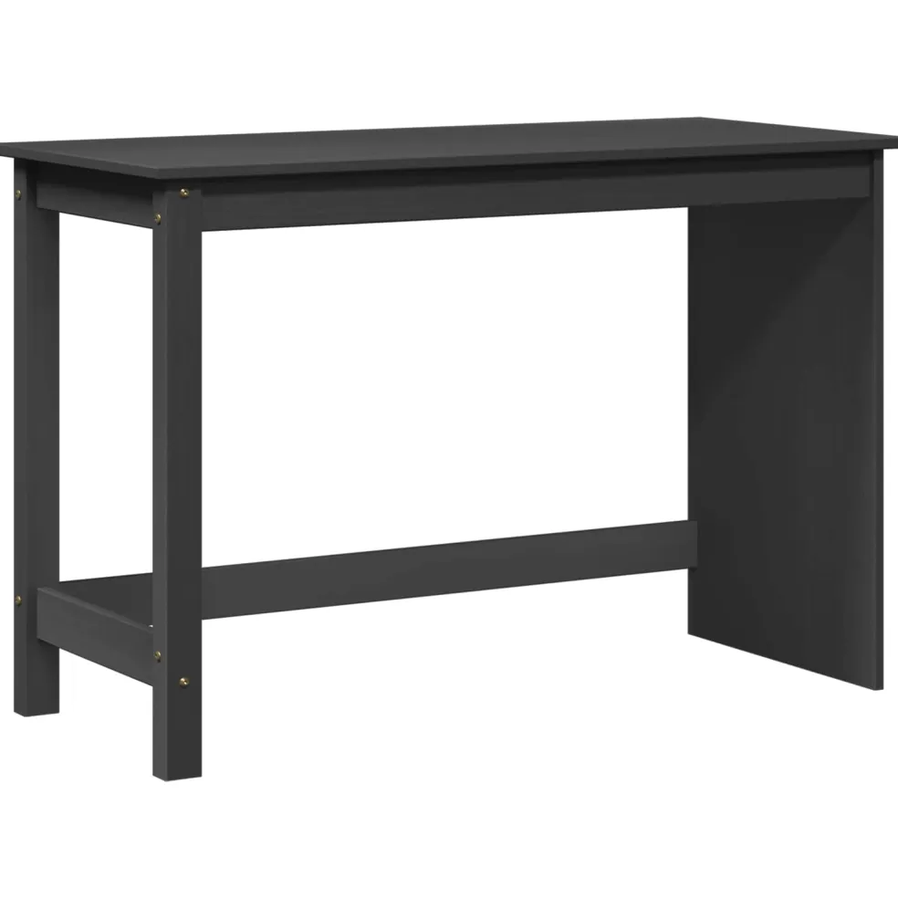 vidaXL Bureau en rollende kast set MOSS 2 st Grijs