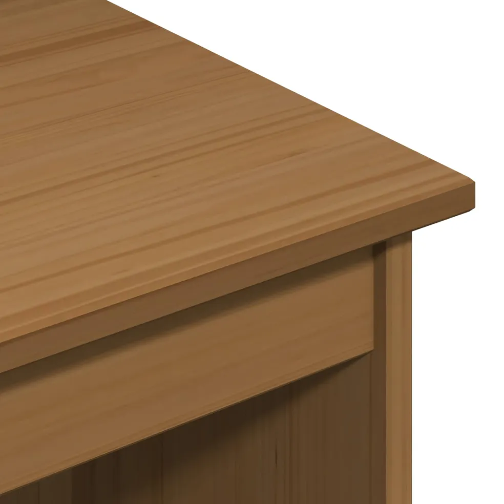 vidaXL Bureau en rollende kast set MOSS 2 st Wit