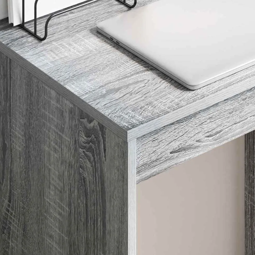 vidaXL Bureau Grijs Sonoma 60 x 40 x 76 cm