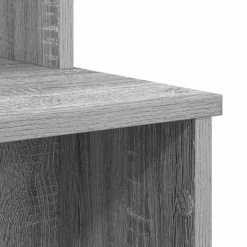 vidaXL Bureau Grijs Sonoma 120,5 x 44 x 88,5 cm Bewerkt hout