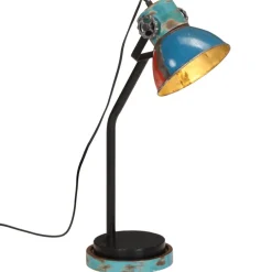 vidaXL Bureaulamp 25 W E27 18x18x60 cm meerkleurig
