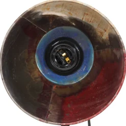 vidaXL Bureaulamp 25 W E27 17x17x50 cm meerkleurig