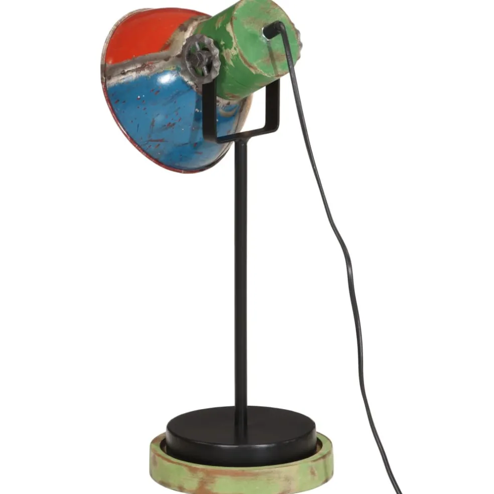 vidaXL Bureaulamp 25 W E27 17x17x50 cm meerkleurig