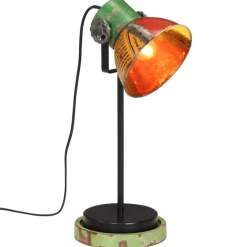 vidaXL Bureaulamp 25 W E27 17x17x50 cm meerkleurig