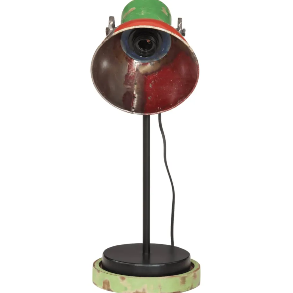 vidaXL Bureaulamp 25 W E27 17x17x50 cm meerkleurig