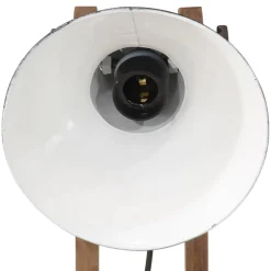 vidaXL Bureaulamp 25 W E27 23x13x52 cm zwart