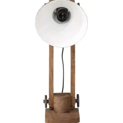 vidaXL Bureaulamp 25 W E27 23x13x52 cm zwart