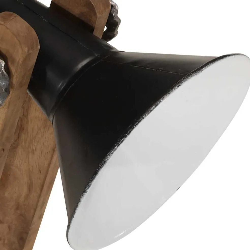 vidaXL Bureaulamp 25 W E27 23x13x52 cm zwart