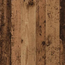 vidaXL Bureau met kast Oud hout Bewerkt hout