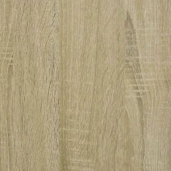vidaXL Bureau met lades 102x50x76 cm bewerkt hout sonoma eikenkleurig