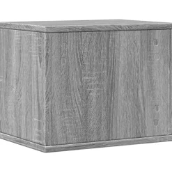 vidaXL Bureau organiser 36x26x29,5 cm bewerkt hout grijs sonoma eiken