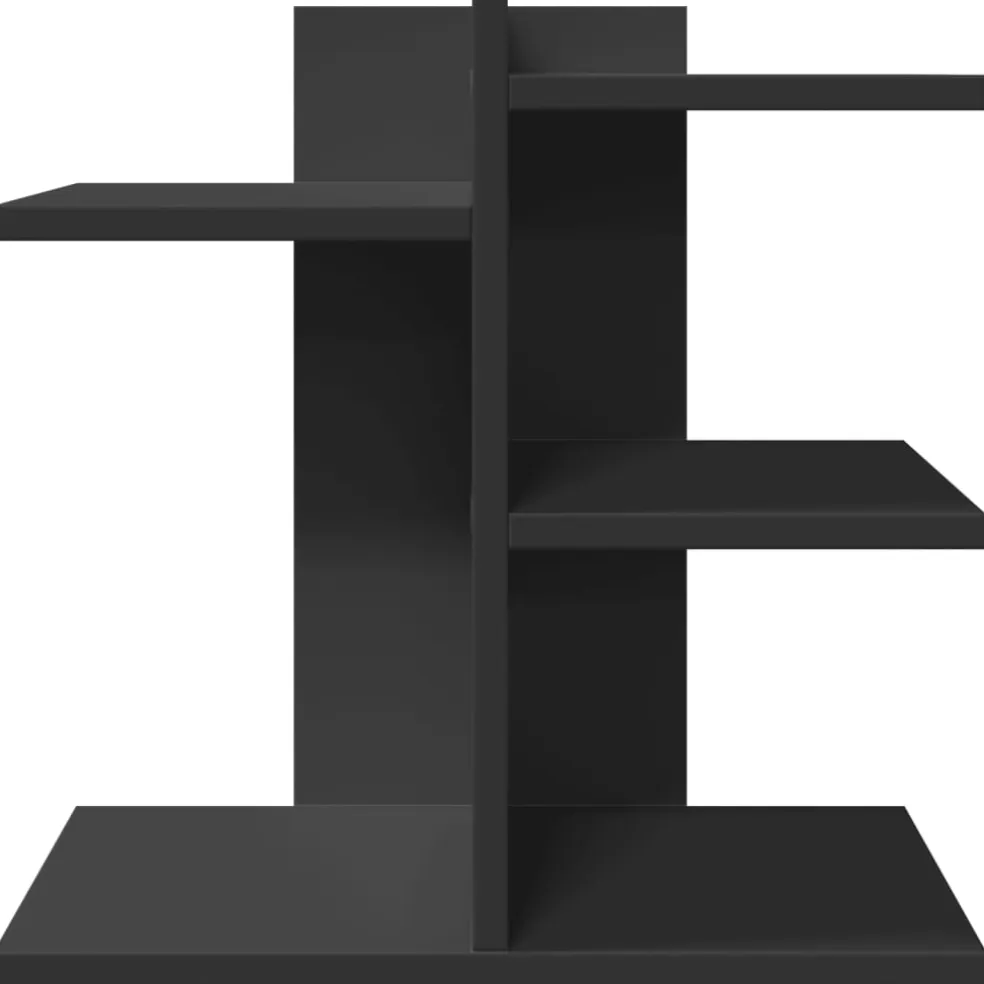 vidaXL Bureau organiser 42x21,5x42 cm bewerkt hout zwart