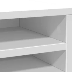 vidaXL Bureau organiser 36x26x29,5 cm bewerkt hout bruin eikenkleurig