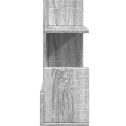vidaXL Bureau organiser 49x20x52,5 cm bewerkt hout grijs sonoma eiken