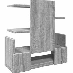 vidaXL Bureau organiser 49x20x52,5 cm bewerkt hout grijs sonoma eiken