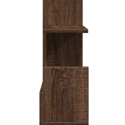vidaXL Bureau organiser 49x20x52,5 cm bewerkt hout bruin eikenkleurig