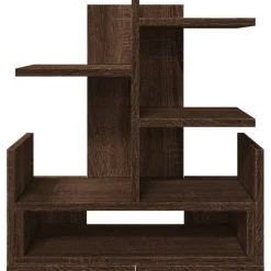 vidaXL Bureau organiser 49x20x52,5 cm bewerkt hout bruin eikenkleurig