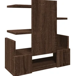 vidaXL Bureau organiser 49x20x52,5 cm bewerkt hout bruin eikenkleurig
