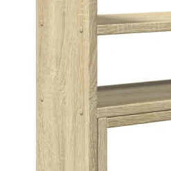 vidaXL Bureau organiser 40x17x41 cm bewerkt hout sonoma eikenkleurig
