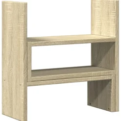 vidaXL Bureau organiser 40x17x41 cm bewerkt hout sonoma eikenkleurig
