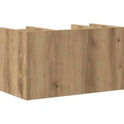 vidaXL Bureau Organizer Artisanaal eiken 44,5 x 24 x 25 cm