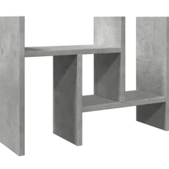 vidaXL Bureau Organizer Betongrijs 34,5 x 15,5 x 35,5 cm Bewerkt hout