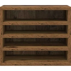 vidaXL Bureau Organizer Oudhout 36 x 26 x 29,5 cm Bewerkt hout