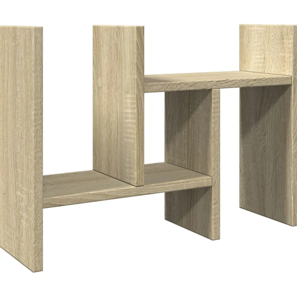 vidaXL Bureau Organizer Sonoma Eiken 34,5 x 15,5 x 35,5 cm