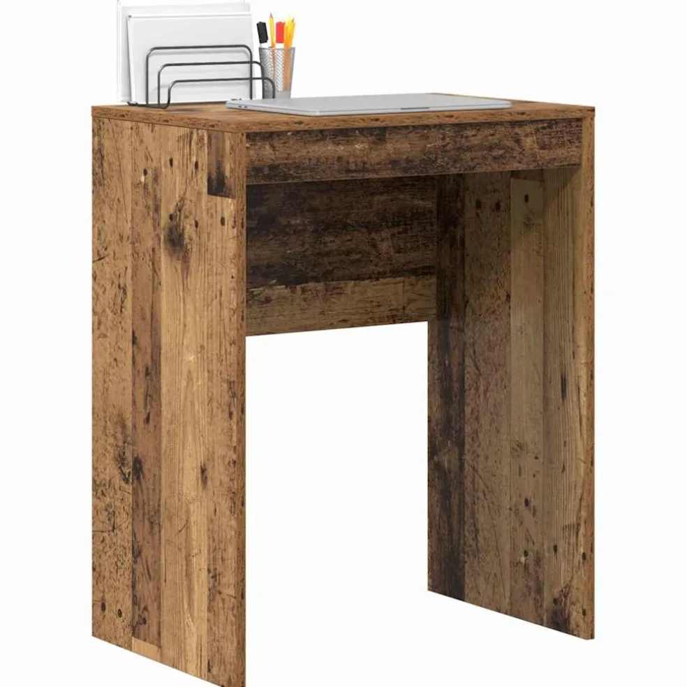vidaXL Bureau Oudhout 60 x 40 x 76 cm