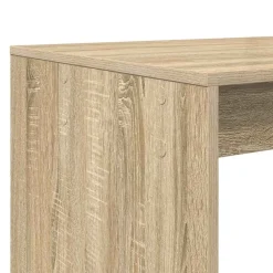vidaXL Bureau Sonoma Eiken Bewerkt hout 108 x 55 x 103.5 cm