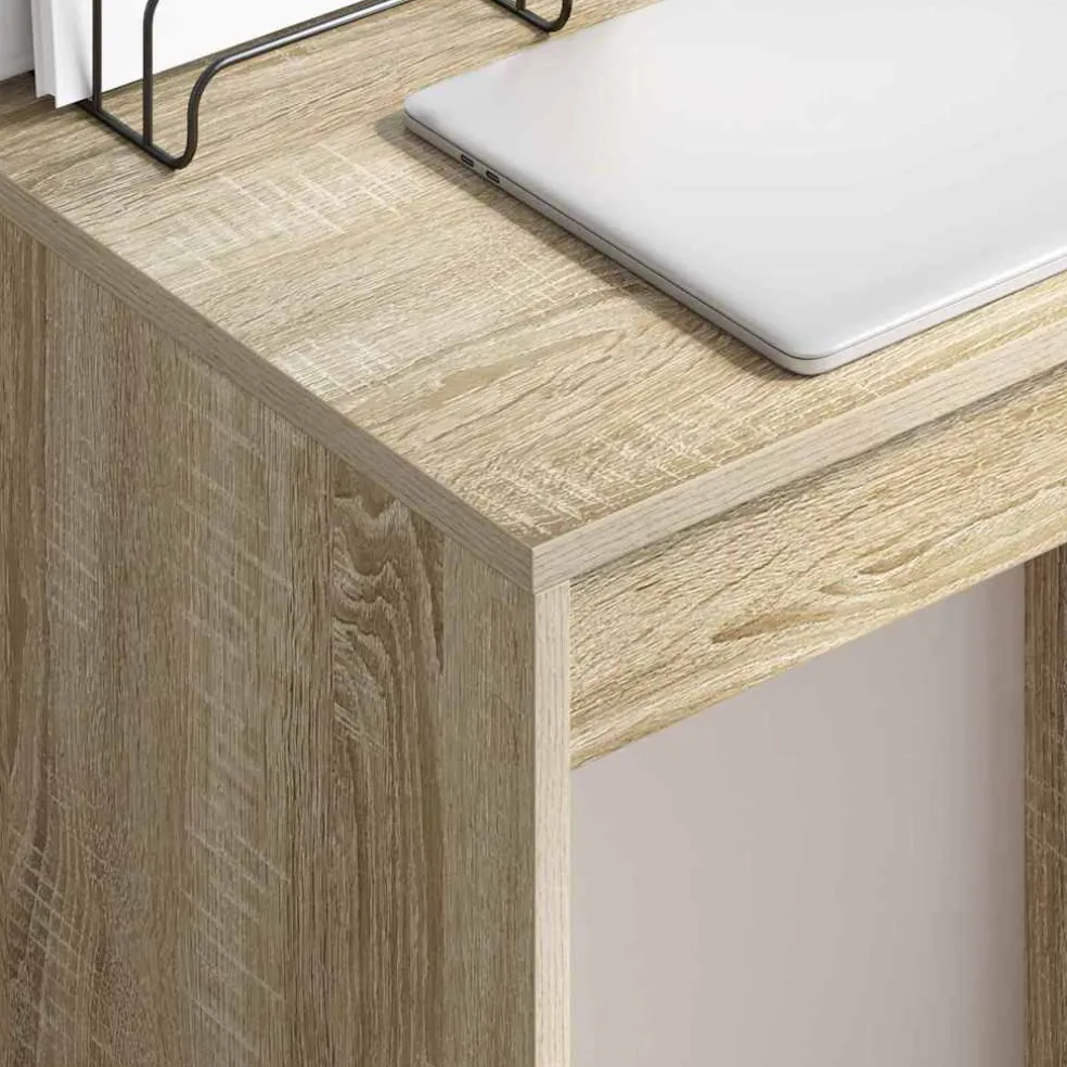 vidaXL Bureau Sonoma Eiken 60 x 40 x 76 cm