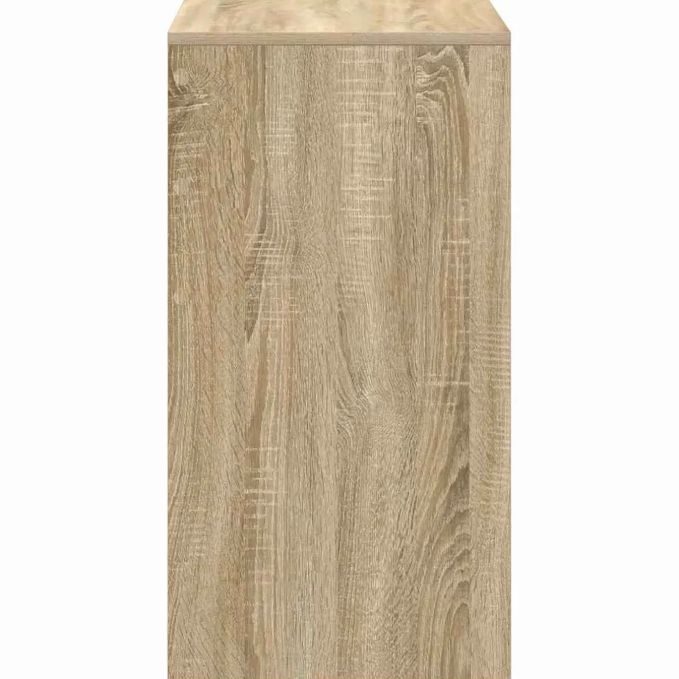 vidaXL Bureau Sonoma Eiken 60 x 40 x 76 cm