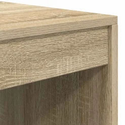 vidaXL Bureau Sonoma Eiken 145.5 x 50 x 127 cm 2 st