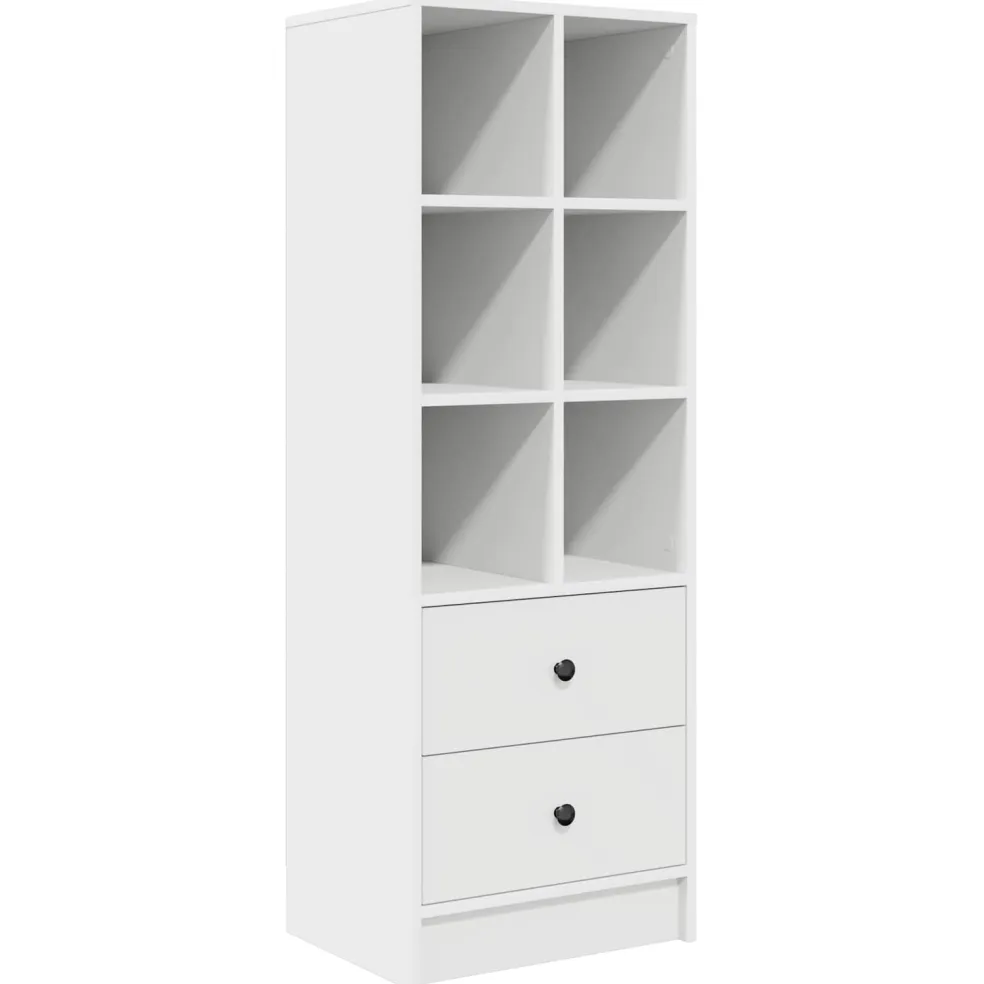 vidaXL Bureau Wit 135,5 x 50 x 127 cm 2 st
