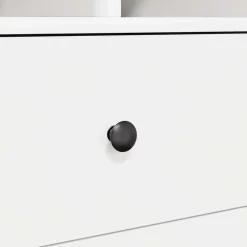 vidaXL Bureau Wit 135,5 x 50 x 127 cm 2 st