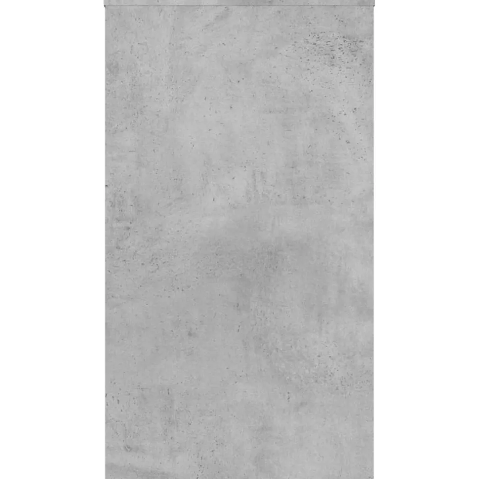 vidaXL Bureau 90x40x72 cm bewerkt hout betongrijs
