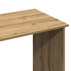 vidaXL Bureau 102x50x75 cm bewerkt hout artisanaal eikenkleurig