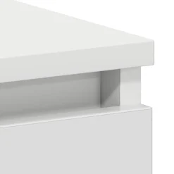 vidaXL Bureau 90x45x76 cm bewerkt hout wit
