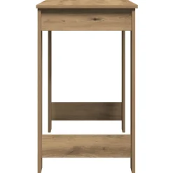 vidaXL Bureau 100x45x75 cm bewerkt hout artisanaal eikenkleur