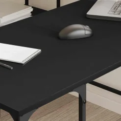 vidaXL Bureau 140x50x75 cm bewerkt hout sonoma eikenkleurig