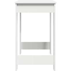 vidaXL Bureau 100x45x75 cm bewerkt hout wit