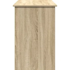 vidaXL Bureau 102x50x75 cm bewerkt hout sonoma eikenkleurig