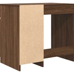 vidaXL Bureau 86x49x76 cm spaanplaat bruin eikenkleurig