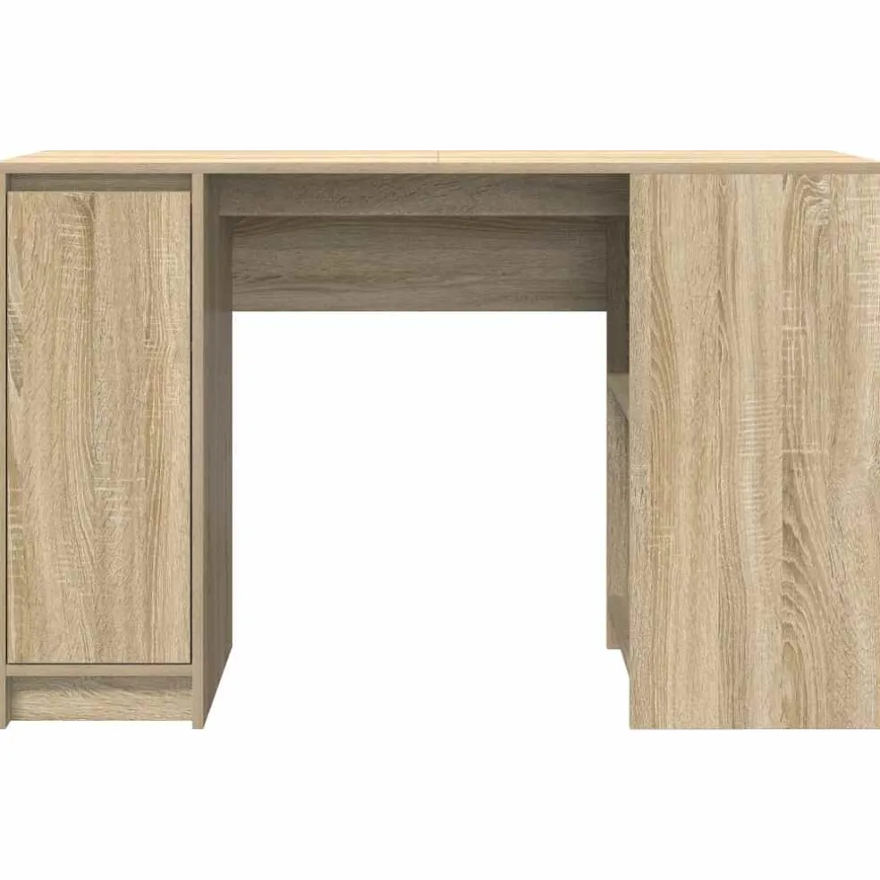 vidaXL Bureau 120x42x76 cm spaanplaat sonoma eikenkleurig