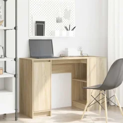 vidaXL Bureau 120x42x76 cm spaanplaat sonoma eikenkleurig