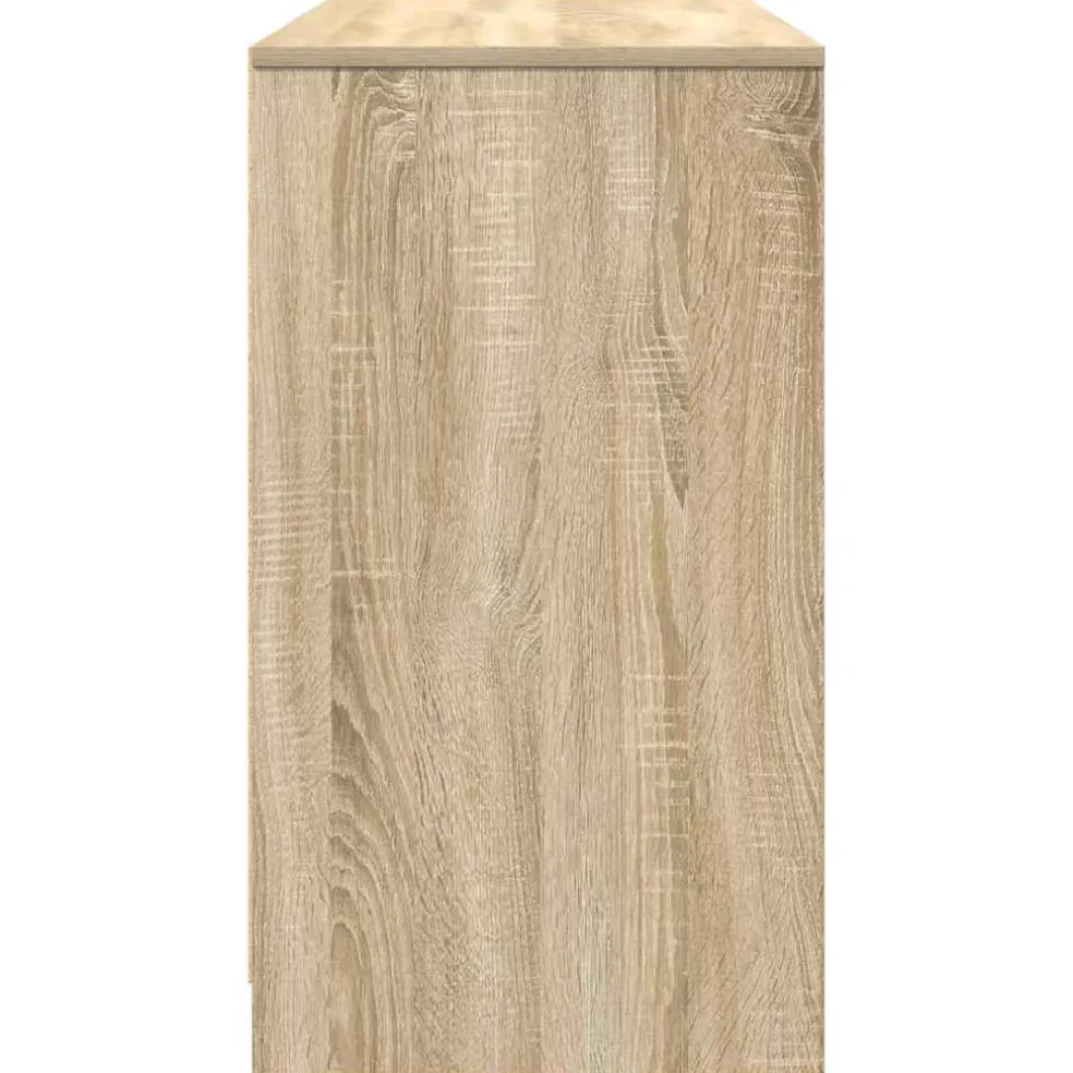 vidaXL Bureau 120x42x76 cm spaanplaat sonoma eikenkleurig