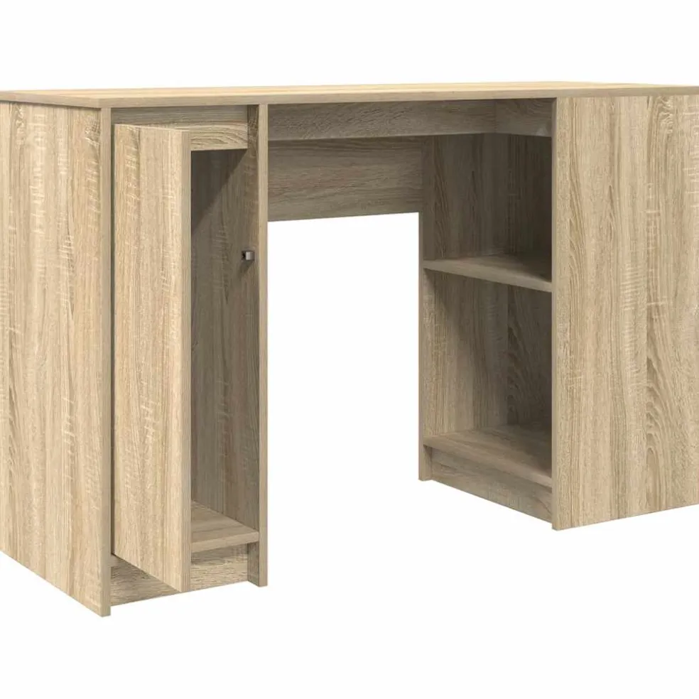vidaXL Bureau 120x42x76 cm spaanplaat sonoma eikenkleurig