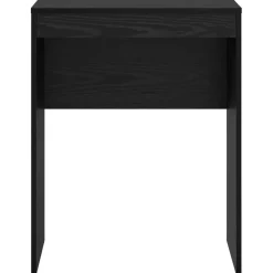 vidaXL Bureau Zwart Eiken 60 x 40 x 76 cm